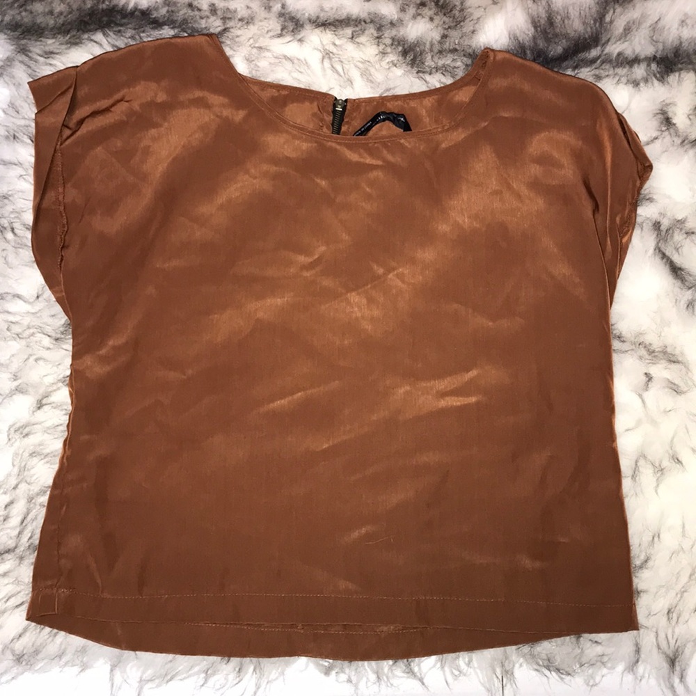 Brown shirt